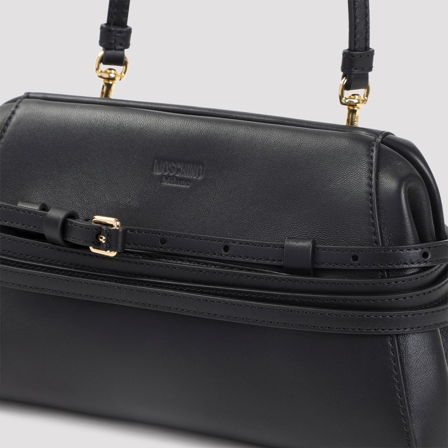 Moschino Moschino Belted Shoulder Bag, view 5
