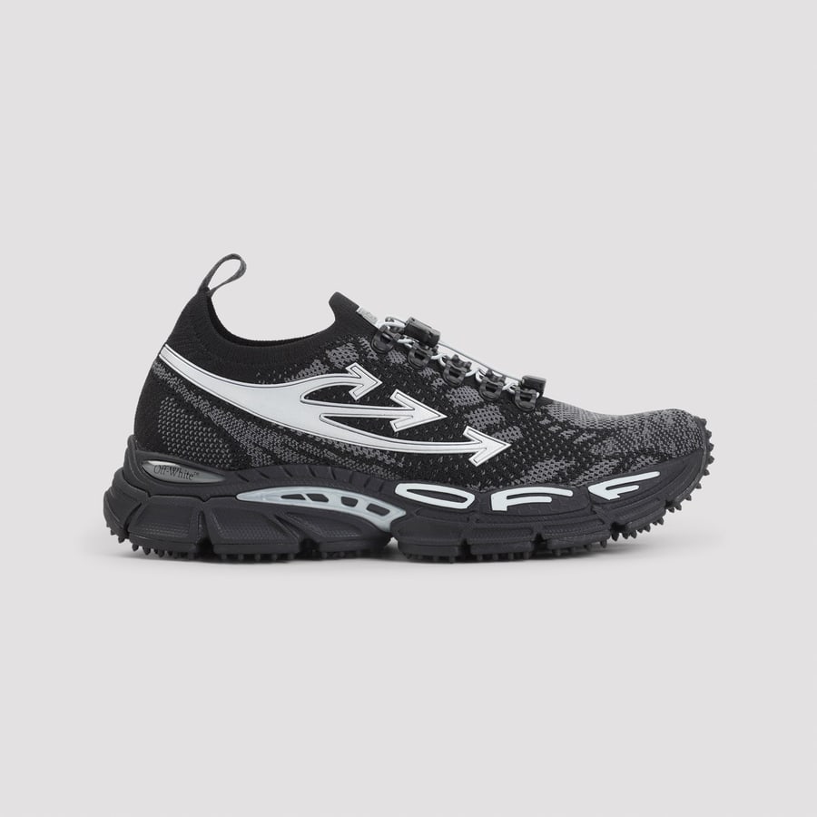 Off-White Off-White M-Be Right Back Knit Sneakers, view 3