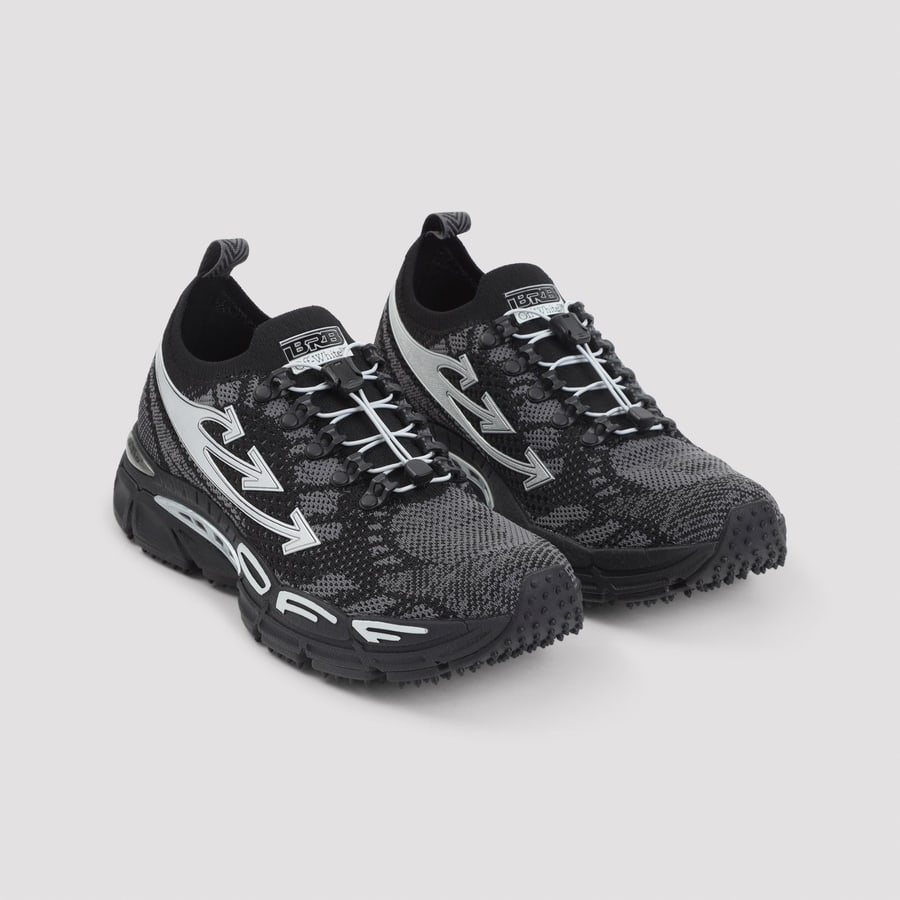 Off-White Off-White M-Be Right Back Knit Sneakers, view 5