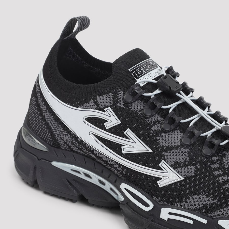 Off-White Off-White M-Be Right Back Knit Sneakers, view 6