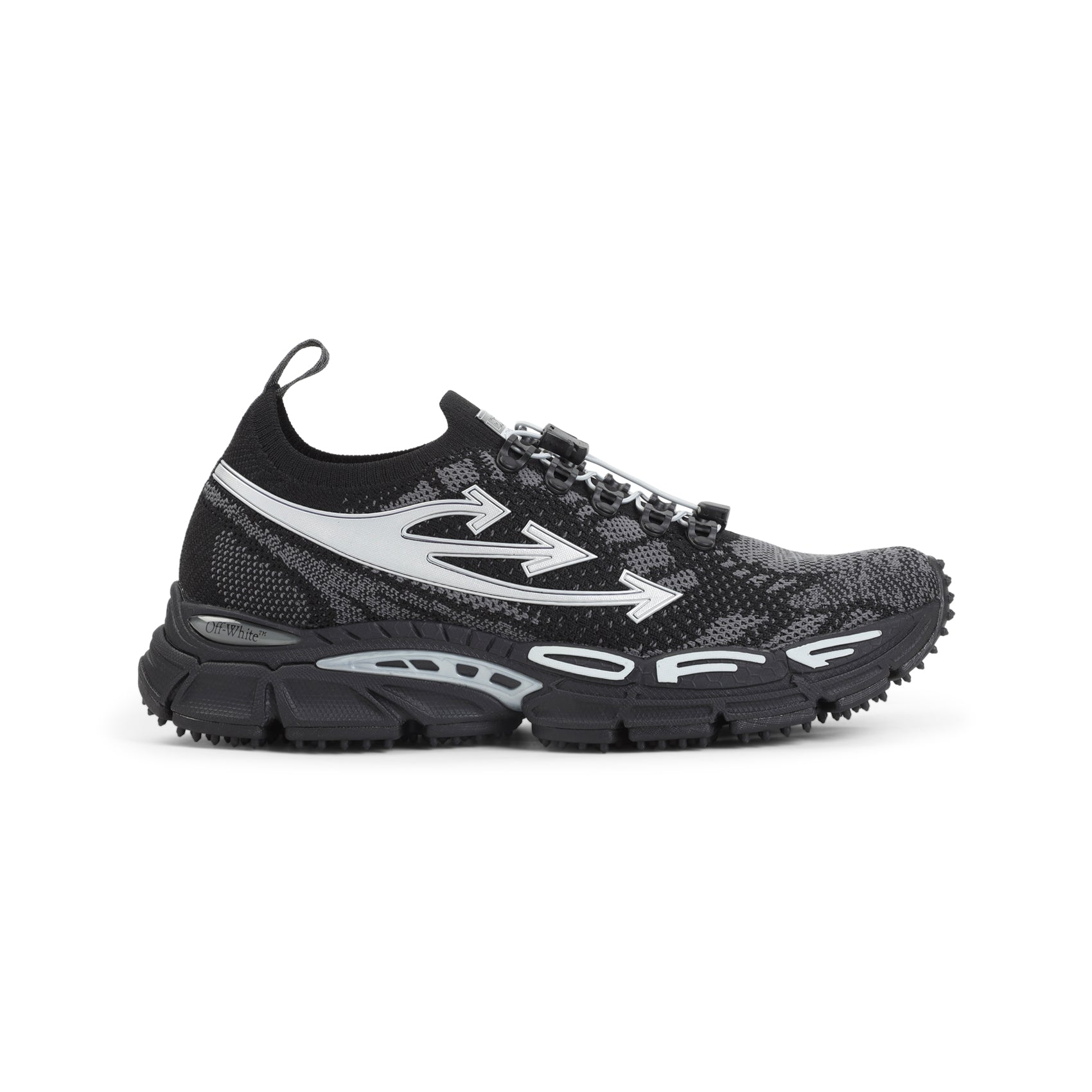Off-White Off-White M-Be Right Back Knit Sneakers, view 2