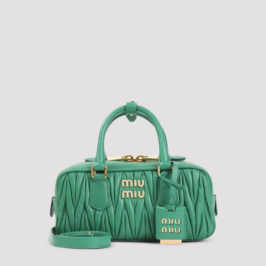 Miu Miu Miu Miu Lamb Leather Handbag