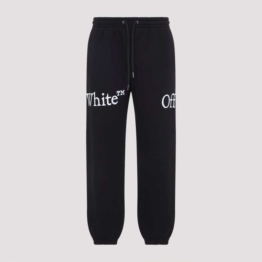 Off-White Off-White Bookish Scarf Cuffed Sweatpants