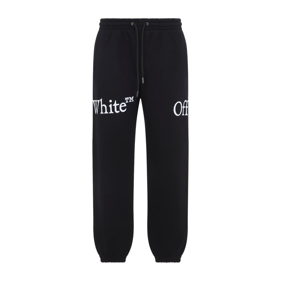 Off-White Off-White Bookish Scarf Cuffed Sweatpants, view 2