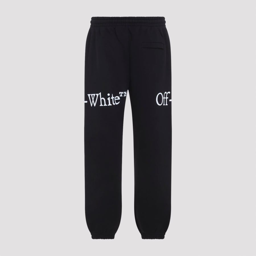 Off-White Off-White Bookish Scarf Cuffed Sweatpants, view 4