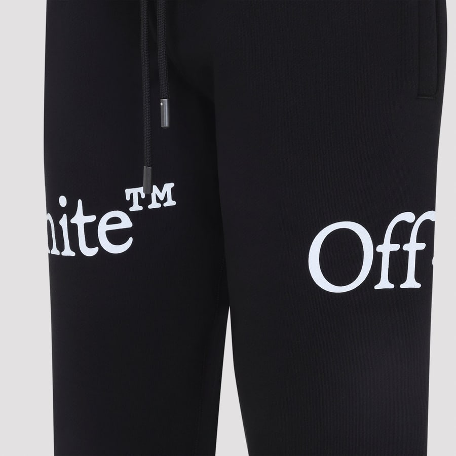 Off-White Off-White Bookish Scarf Cuffed Sweatpants, view 5