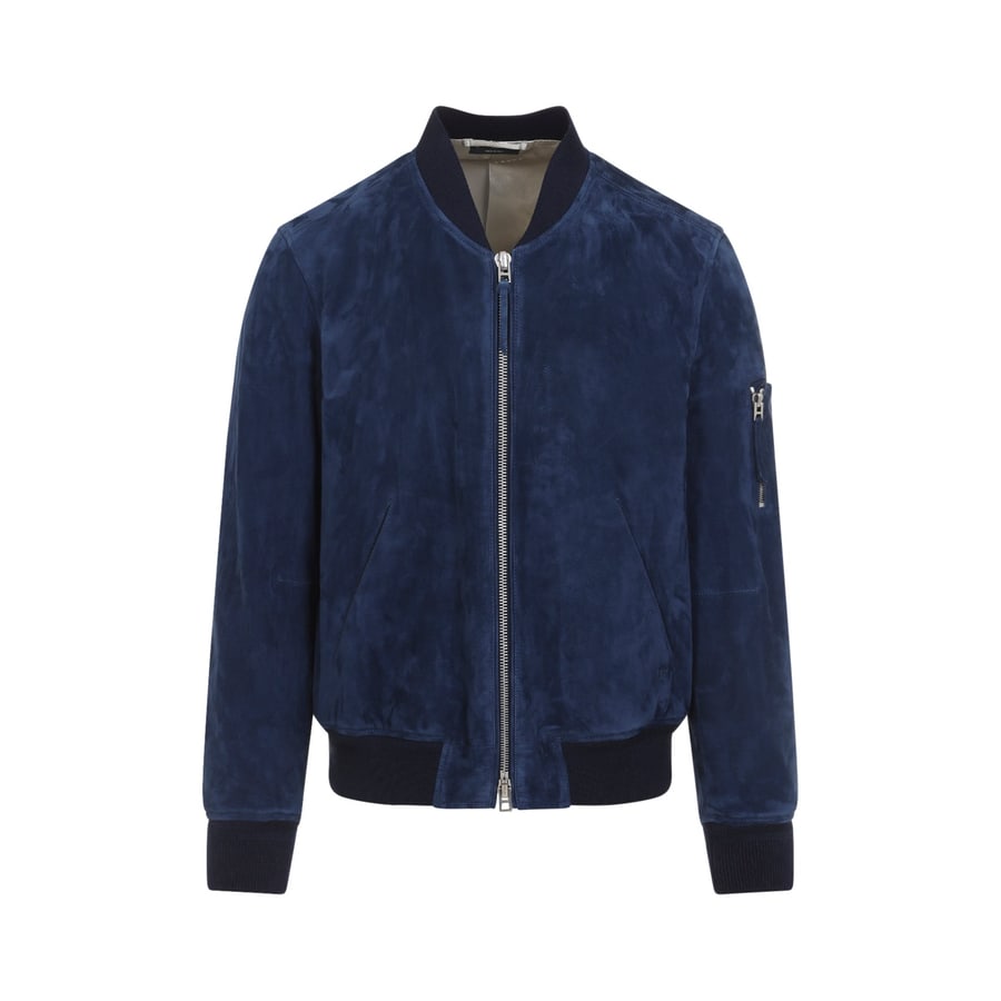 Tom Ford SOFT SUEDE BOMBER, view 2