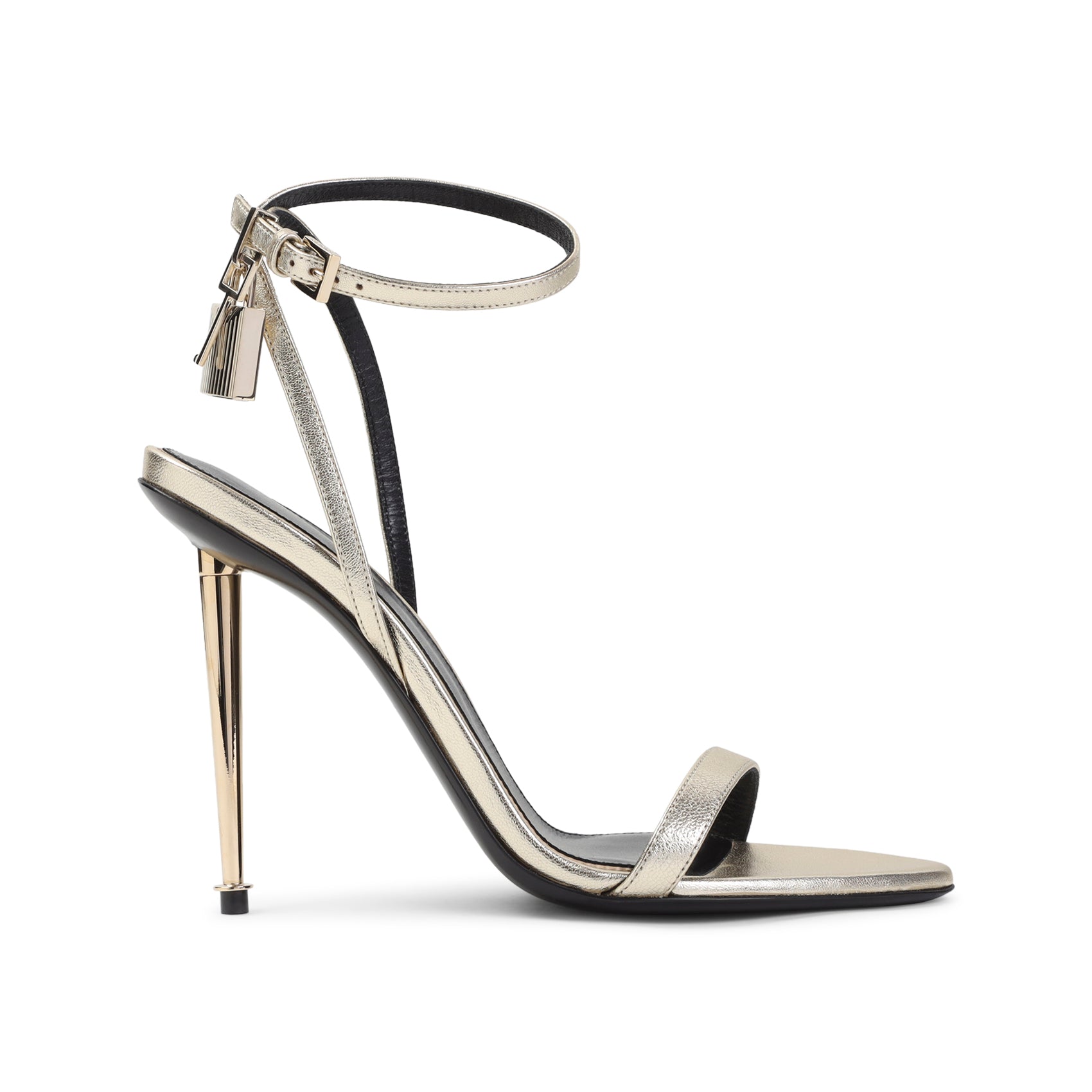 Tom Ford Tom Ford Nappa Pointed Naked Sandals, view 2