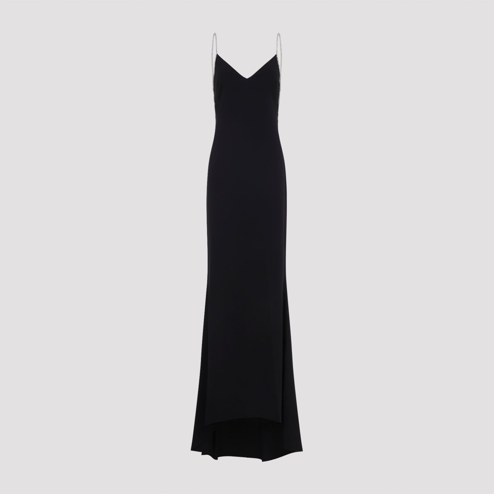 Tom Ford Tom Ford Crystal Chain Embroidery Satin Dress