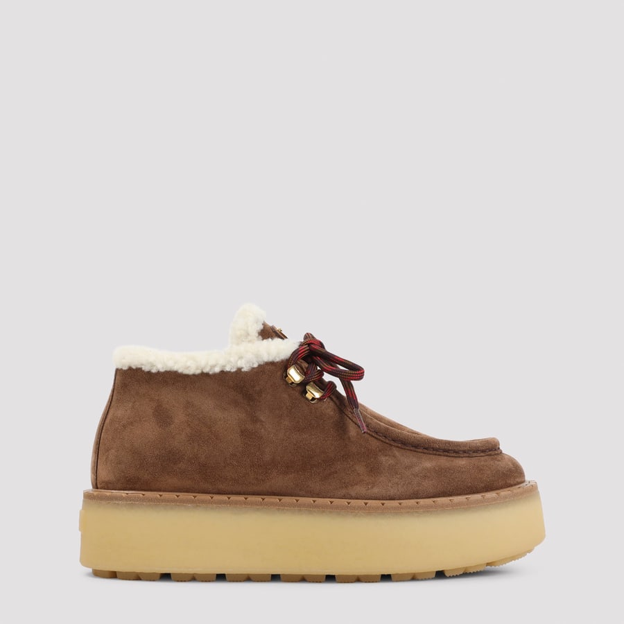 Prada Prada Lace-up Ankle Boots
