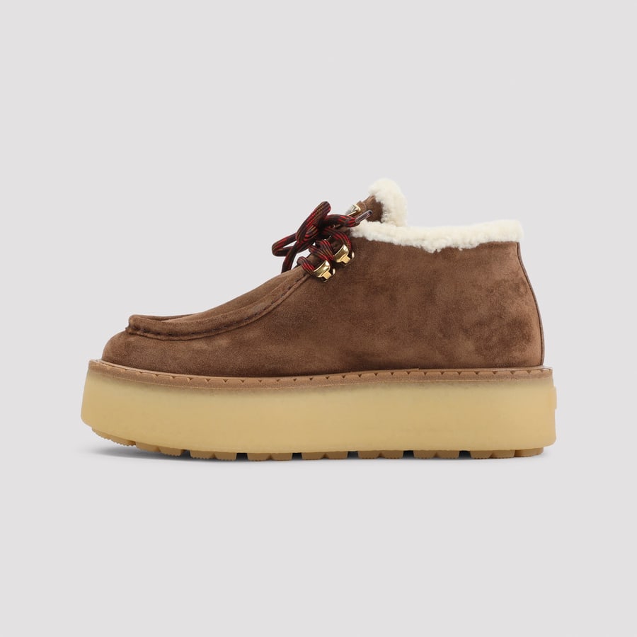 Prada Prada Lace-up Ankle Boots, view 4