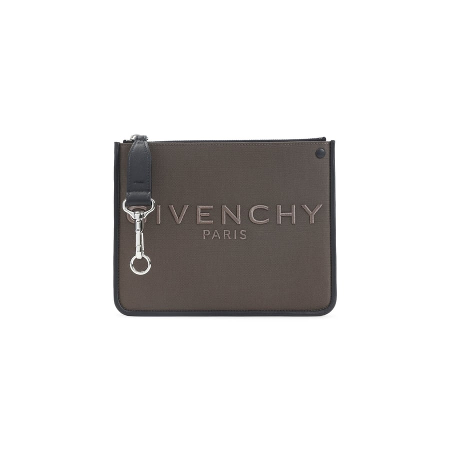 Givenchy Givenchy Canvas Zipped Pouch, view 2