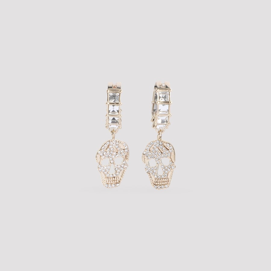 Alexander McQueen Alexander McQueen Pavè Skull Earrings