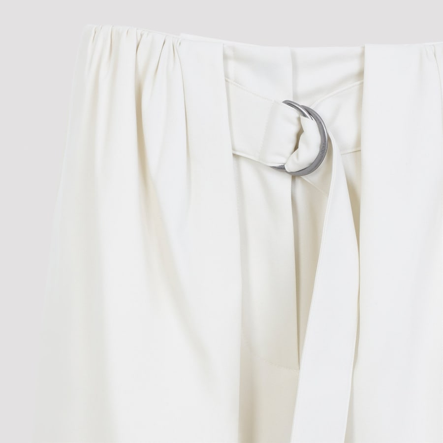 Loewe Loewe Cropped Belted Trousers, view 5
