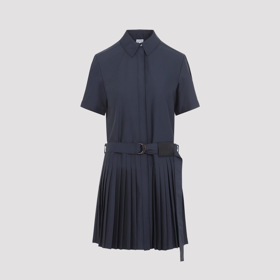 Loewe Loewe Pleated Dress, view 3