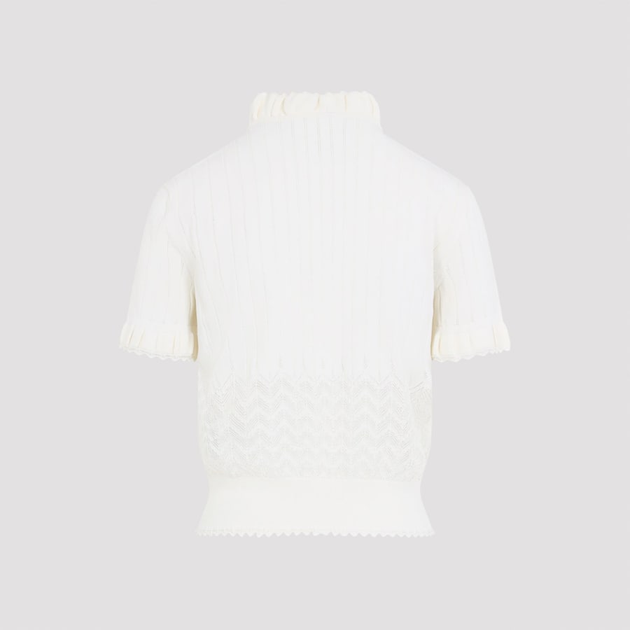 Alexander McQueen Alexander McQueen Lace Top, view 4