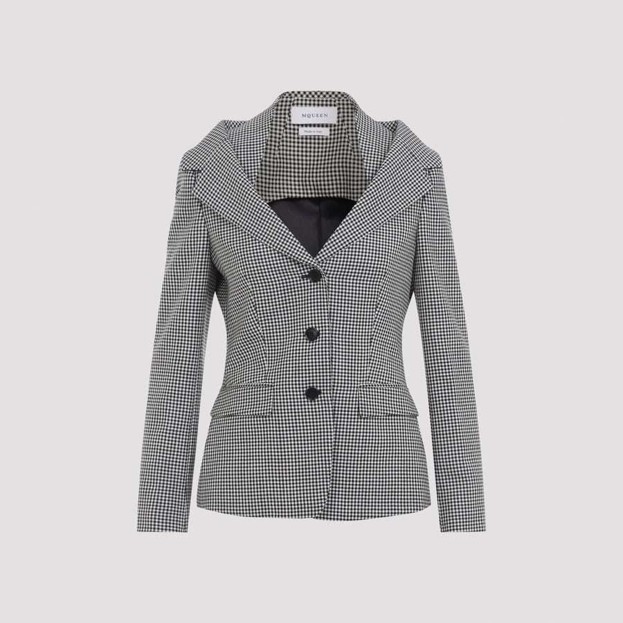 Alexander McQueen Alexander McQueen Off Shoulder Jacket Harness
