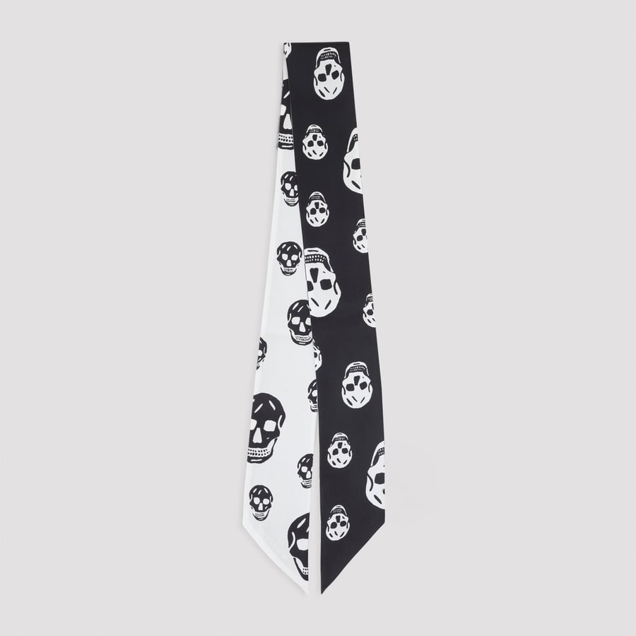 Alexander McQueen Alexander McQueen Skull Ribbon Scarf, view 3