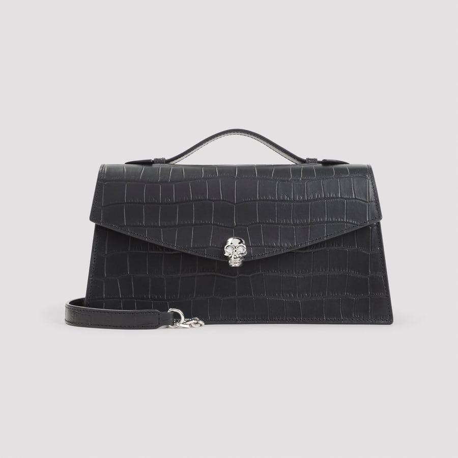 Alexander McQueen Alexander McQueen Skull Top Handle, view 3