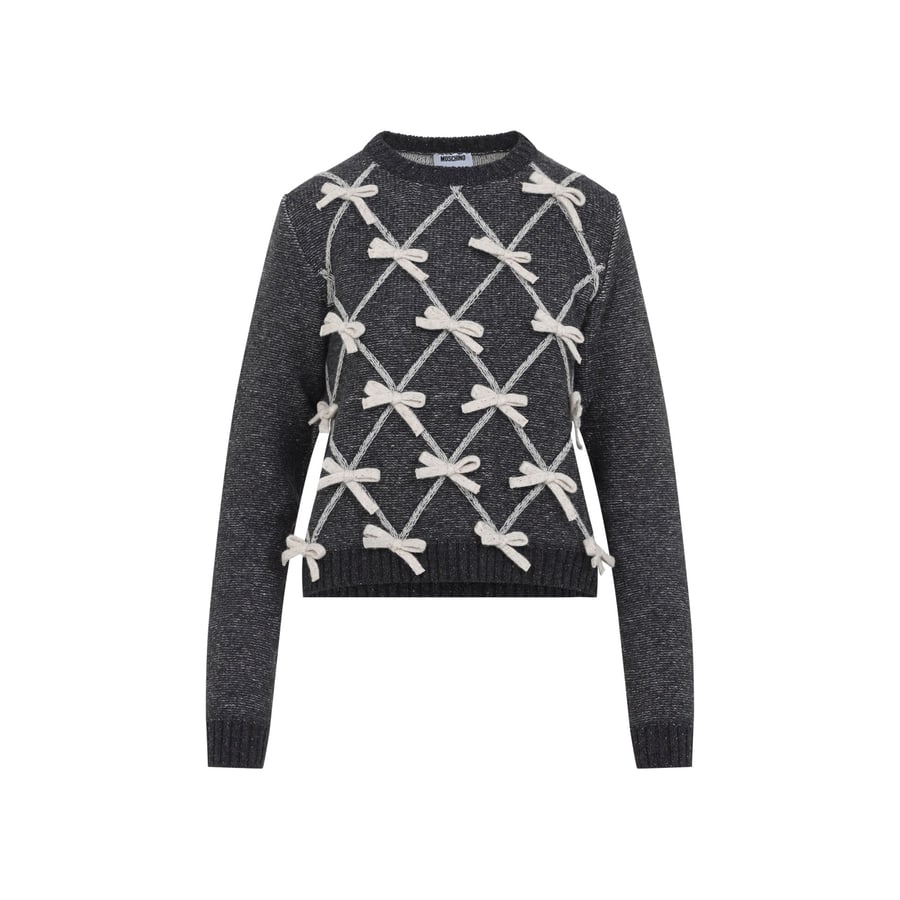 Moschino Moschino Bow Sweater, view 2