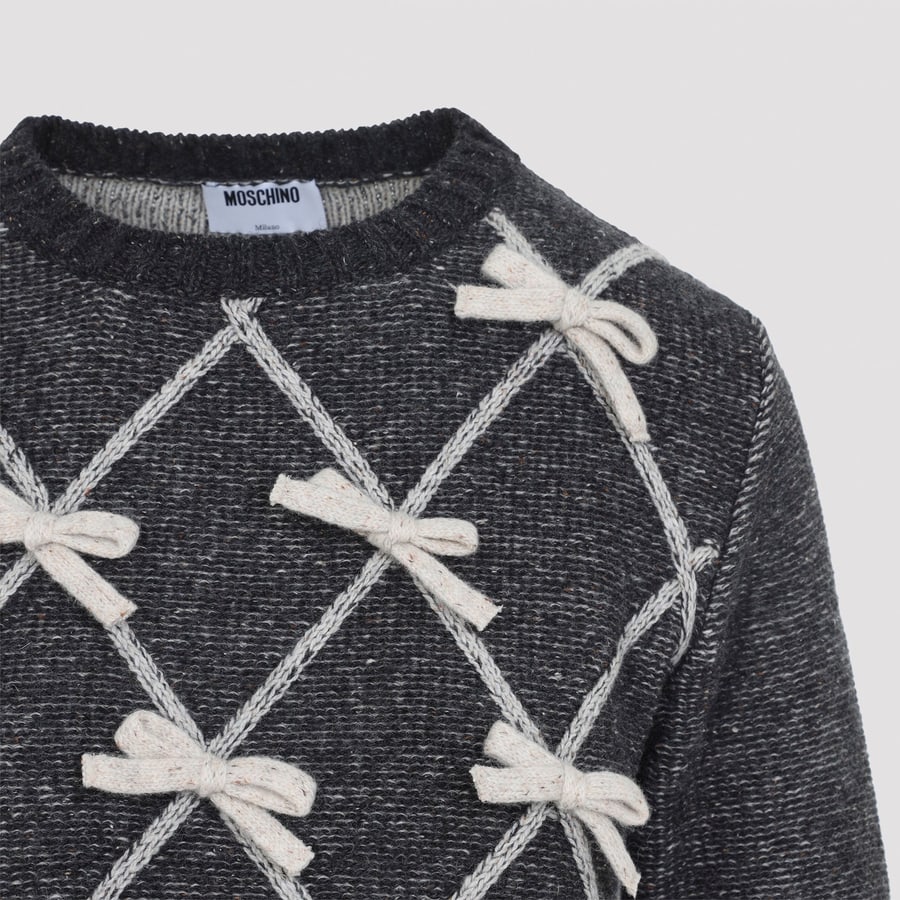 Moschino Moschino Bow Sweater, view 5