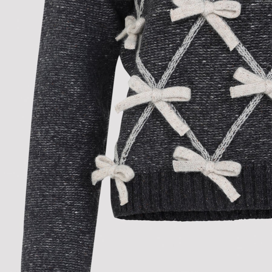Moschino Moschino Bow Sweater, view 6