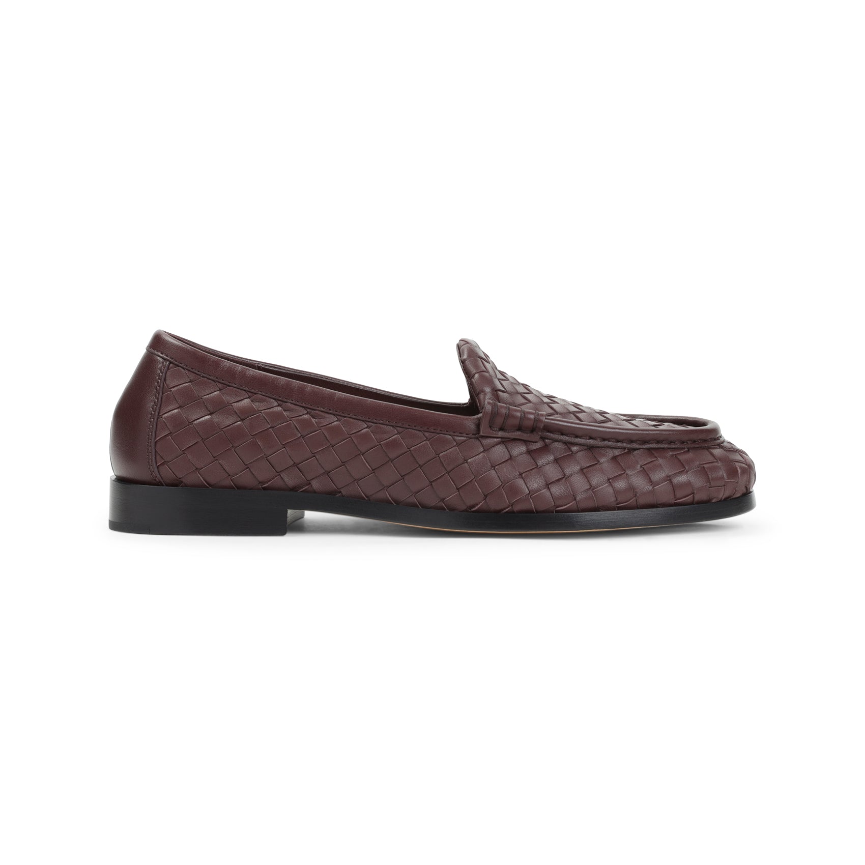 Bottega Veneta Bottega Veneta Silenzio Supple Intrecciato Loafer, view 2