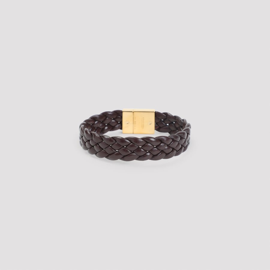 Bottega Veneta Bottega Veneta Intrecciato Leather Bracelet
