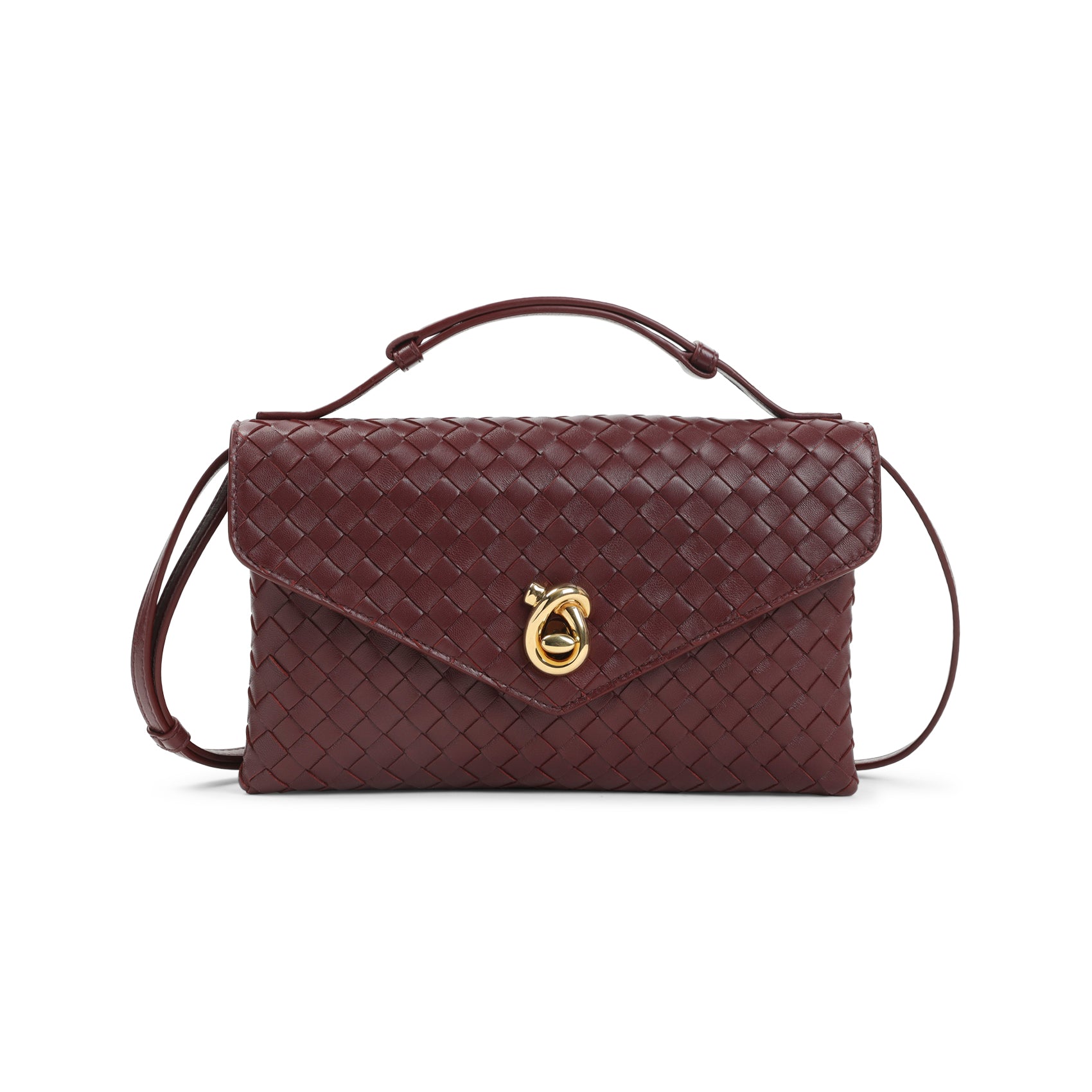 Bottega Veneta Bottega Veneta Knot Lock Shoulder Bag, view 2