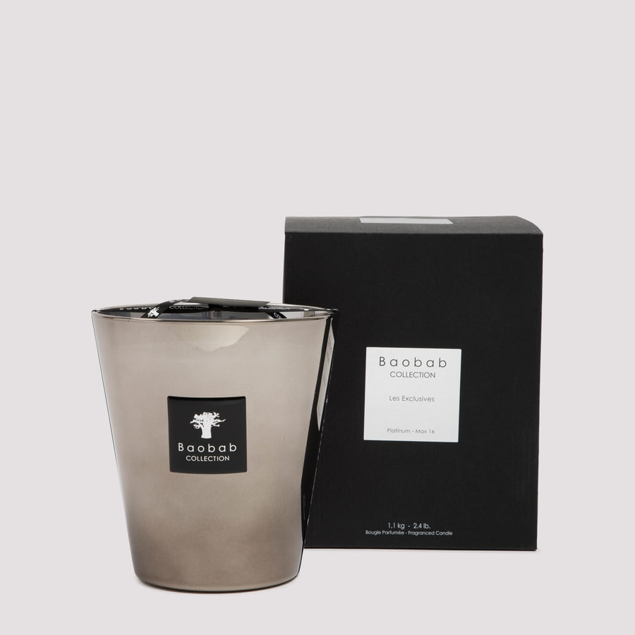 BAOBAB COLLECTION Baobab Collection Platinum Candle Max16, view 5