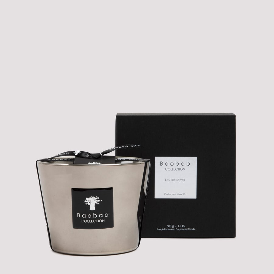 BAOBAB COLLECTION Baobab Collection Platinum Candle Max10, view 5