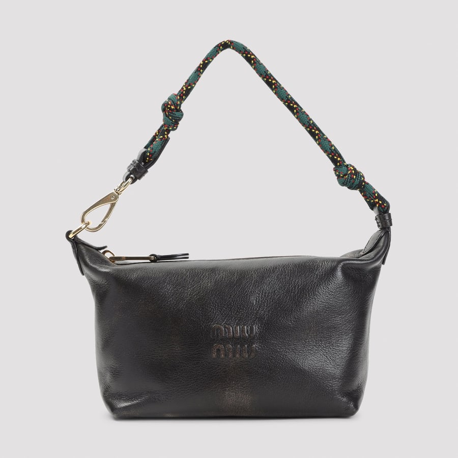 Miu Miu Miu Miu Leather Pouch, view 3