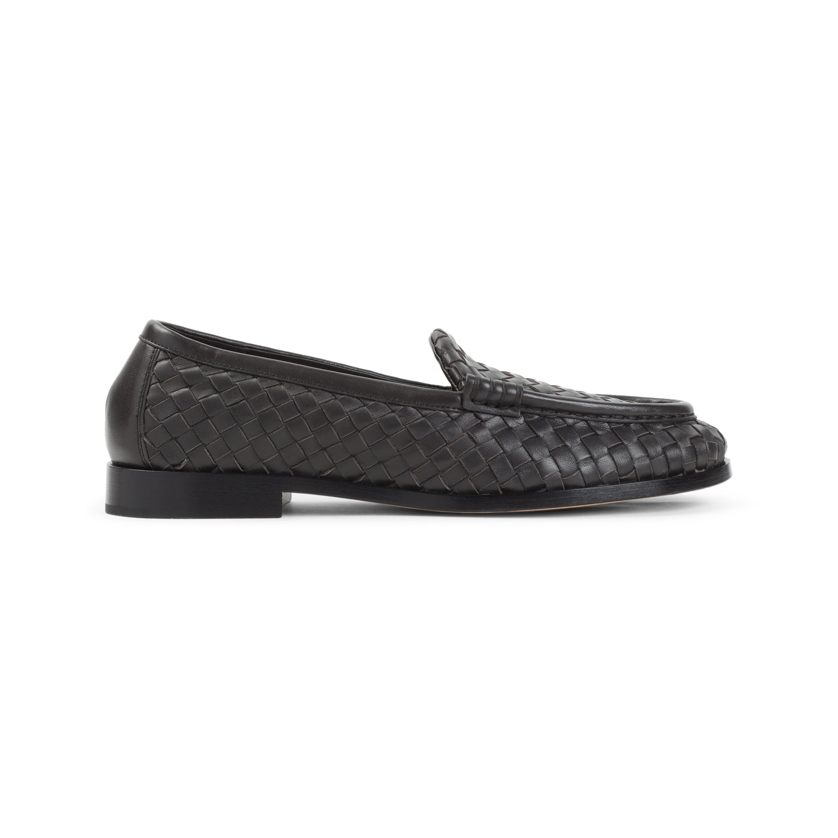 Bottega Veneta Bottega Veneta Silenzio Supple Intrecciato Loafer, view 2