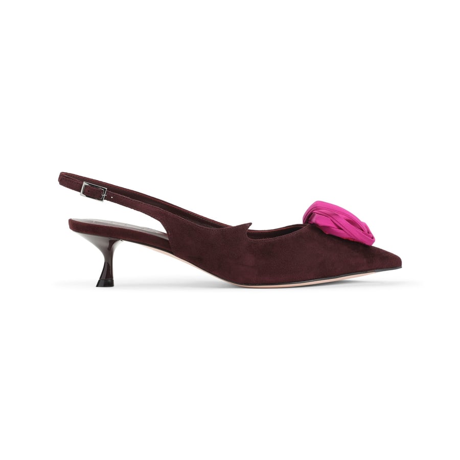 Roger Vivier Roger Vivier Suede Slingback, view 2