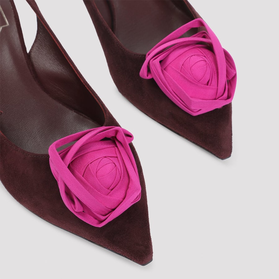 Roger Vivier Roger Vivier Suede Slingback, view 6