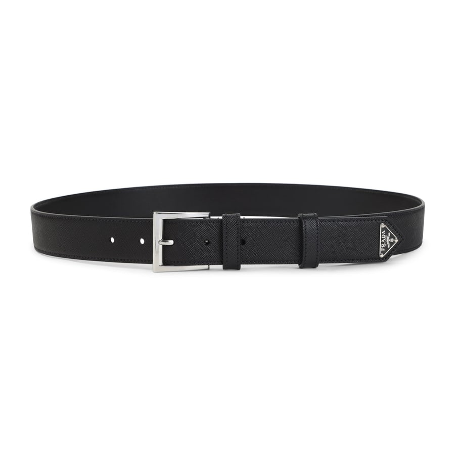 Prada Prada Saffiano Leather Belt, view 2