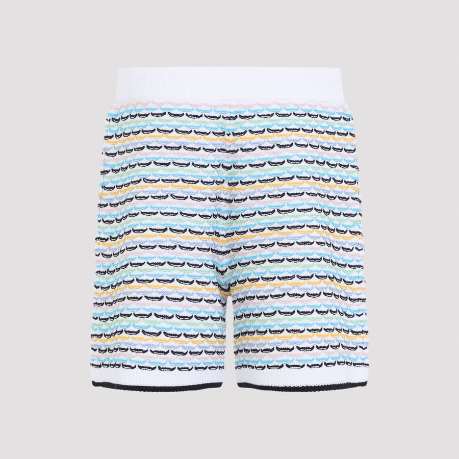 CASABLANCA Casablanca Tuck Stitch Short, view 4