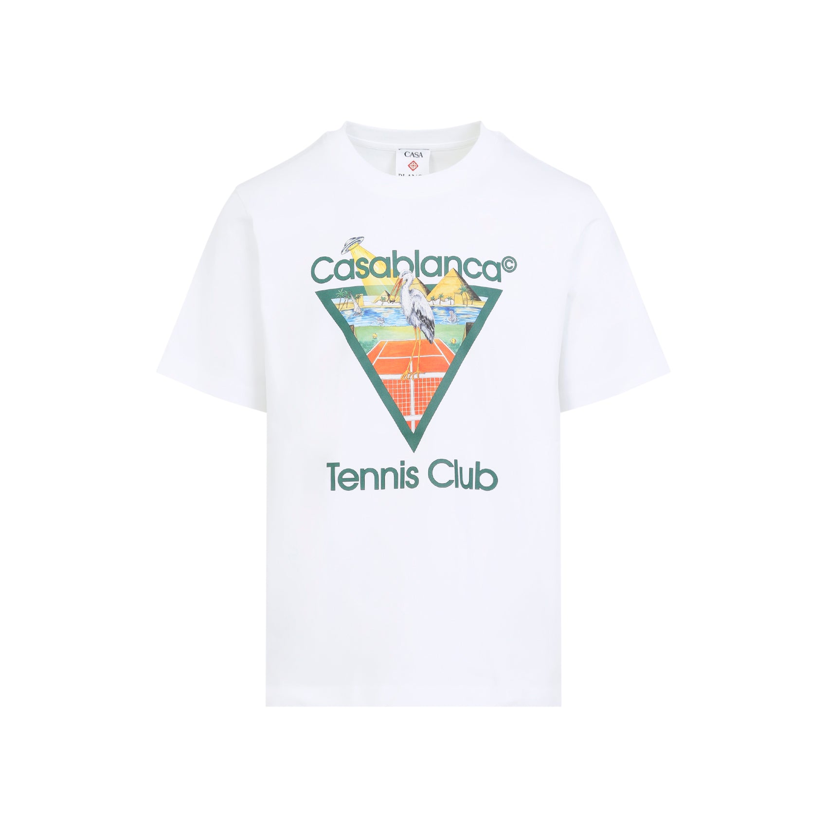 CASABLANCA Casablanca Tennis Club T-shirt, view 2