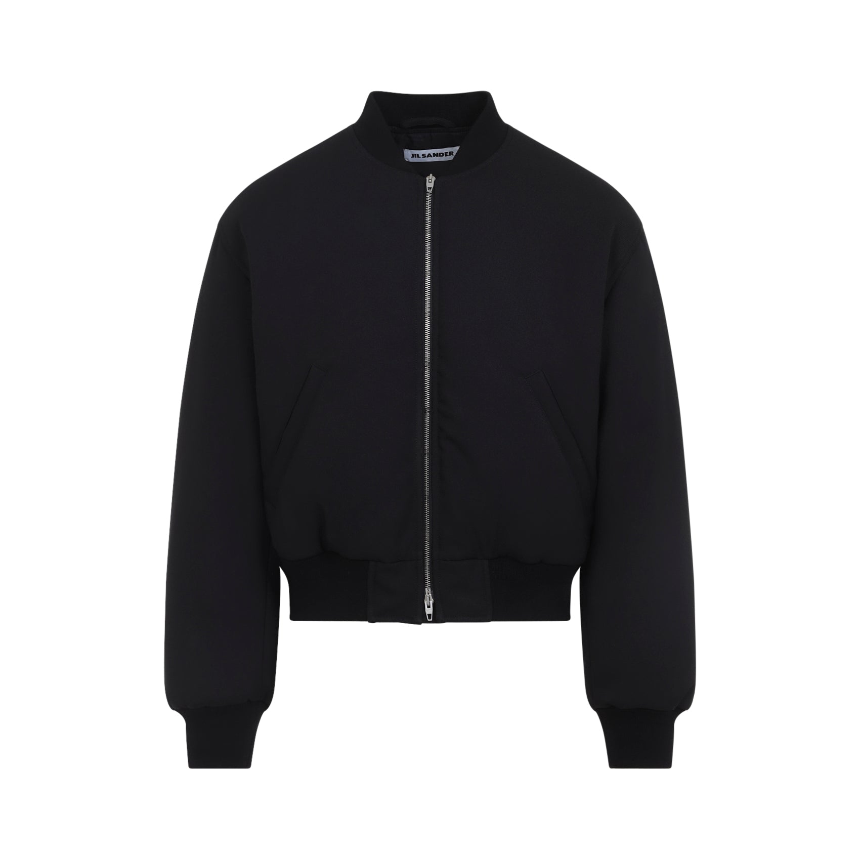 Jil Sander Jil Sander Cropped Bomber Jacket, view 2