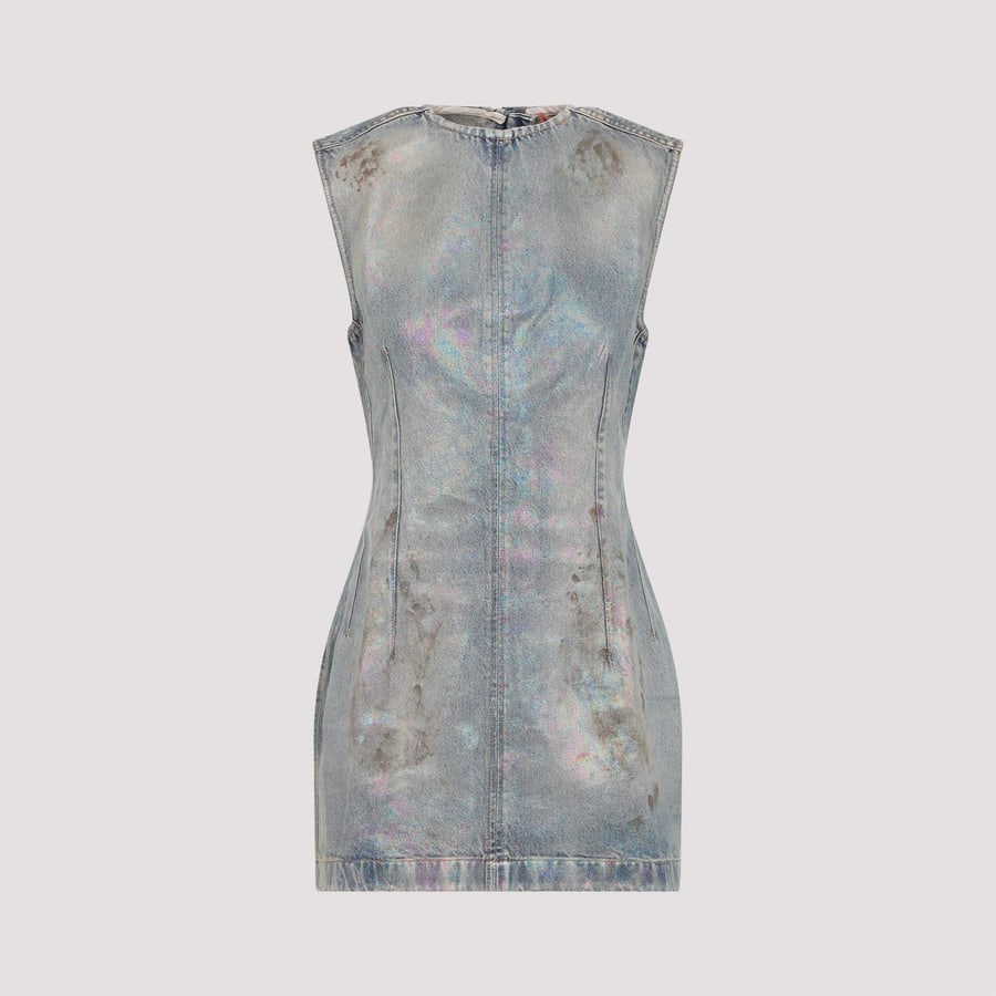 ACNE STUDIOS Acne Studios Mini Dress Denim, view 3