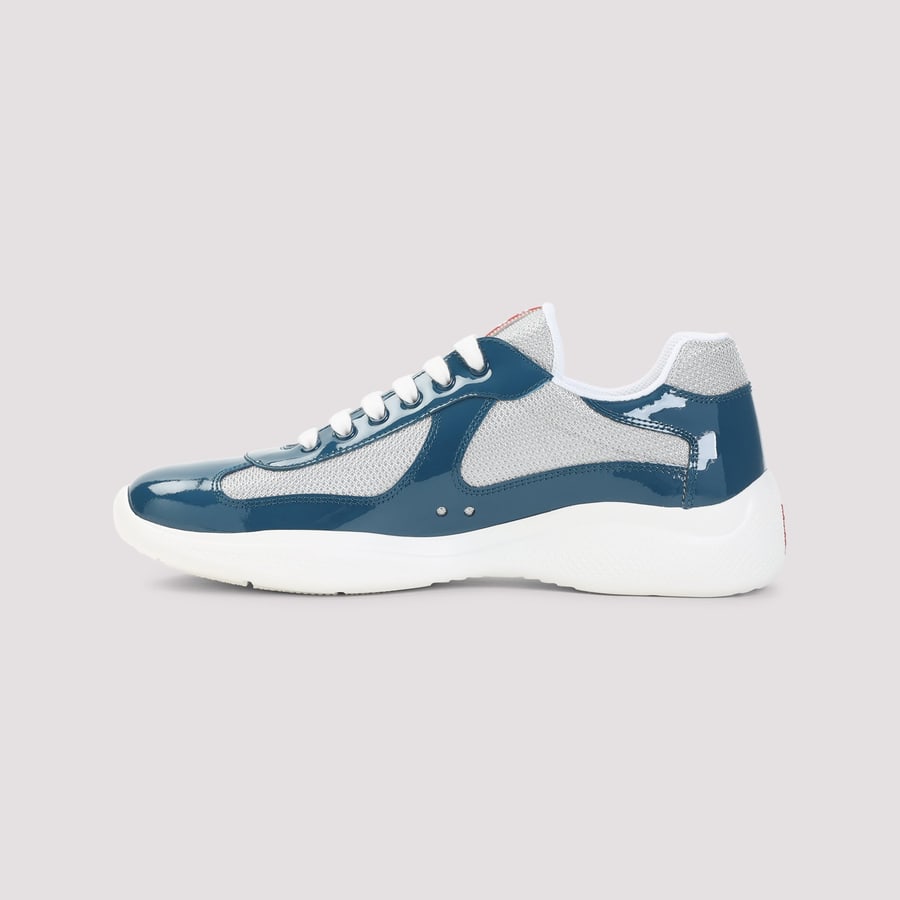 Prada Prada Calf Leather Sneakers, view 4