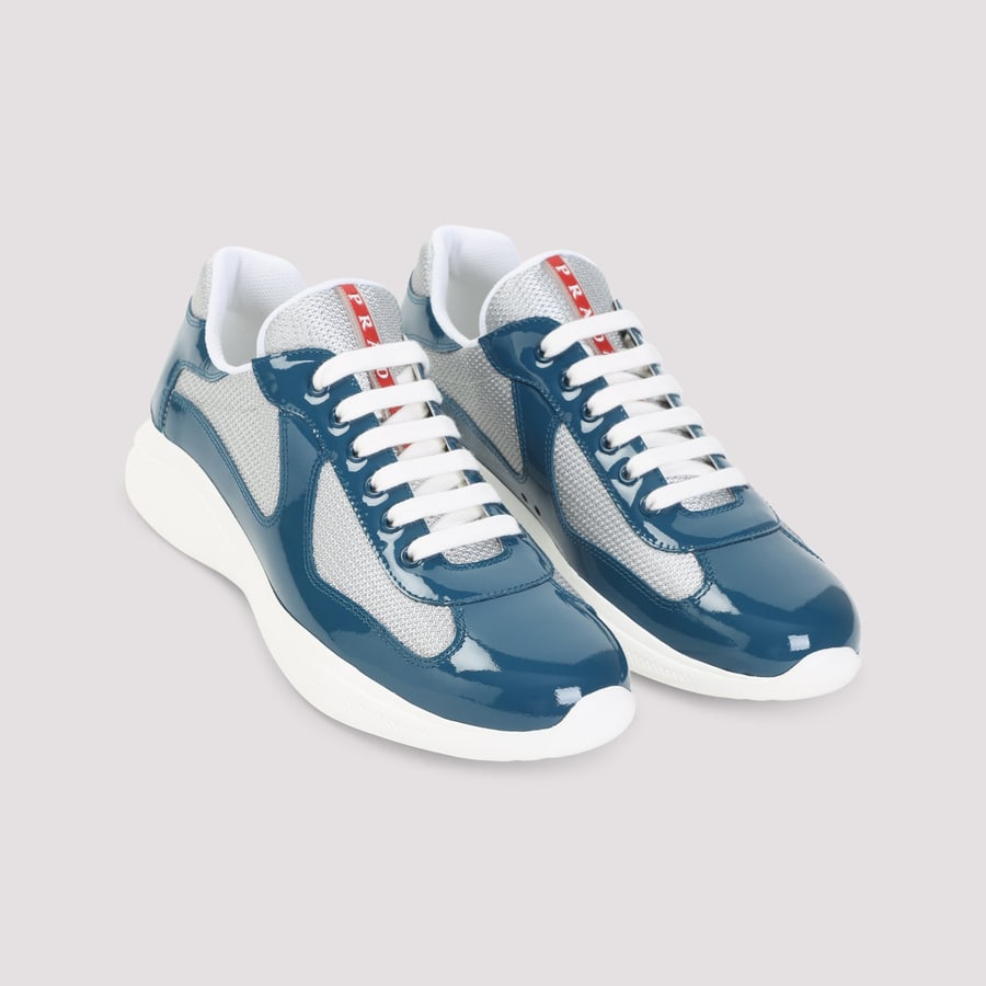 Prada Prada Calf Leather Sneakers, view 5