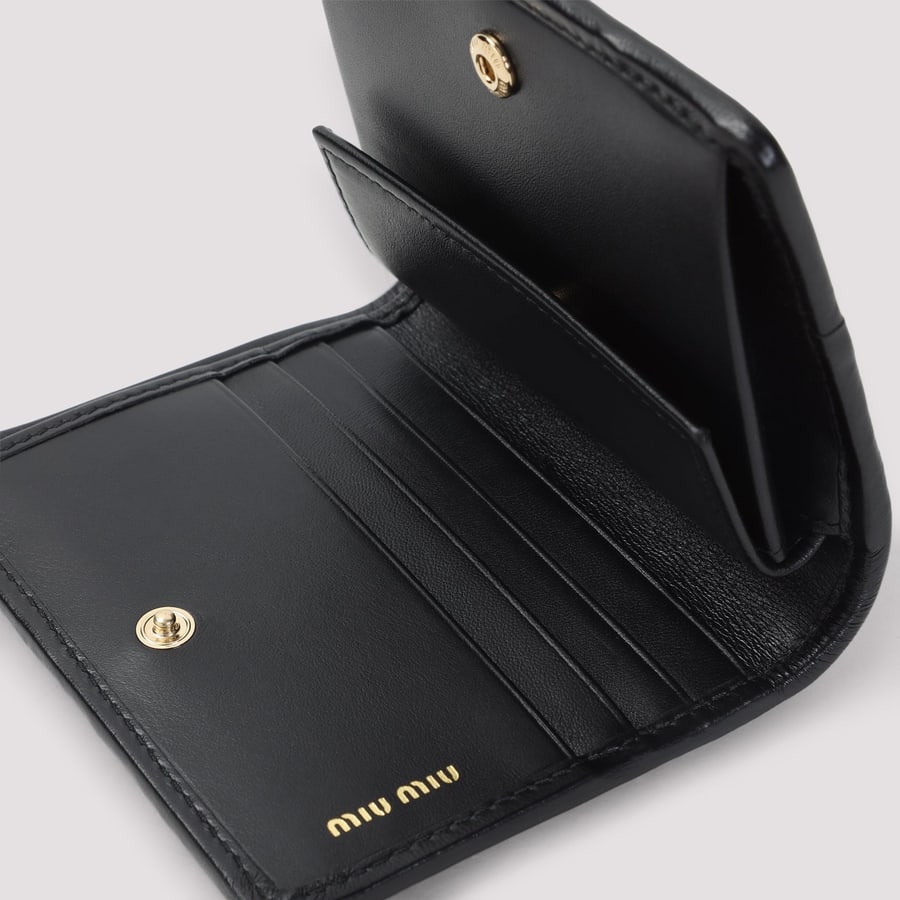 Miu Miu Miu Miu Matelassé Wallet, view 5
