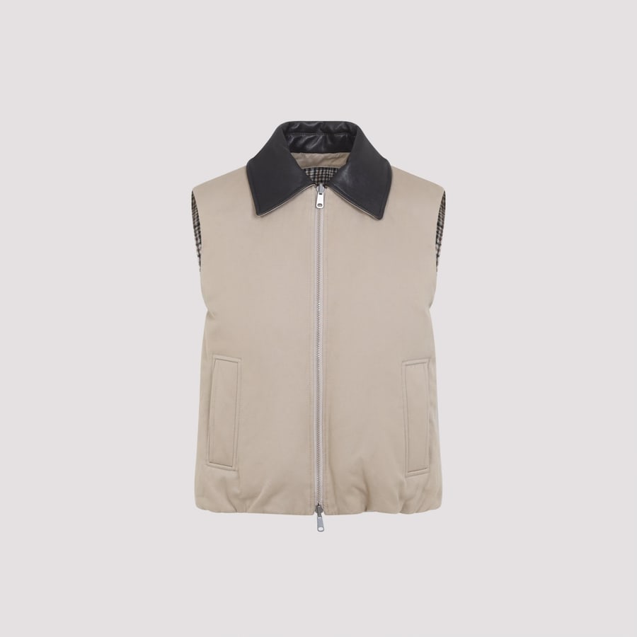 Brunello Cucinelli Brunello Cucinelli Padded Reversible Vest