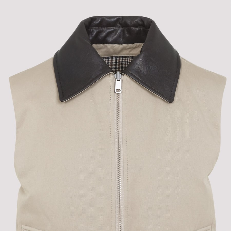 Brunello Cucinelli Brunello Cucinelli Padded Reversible Vest, view 7