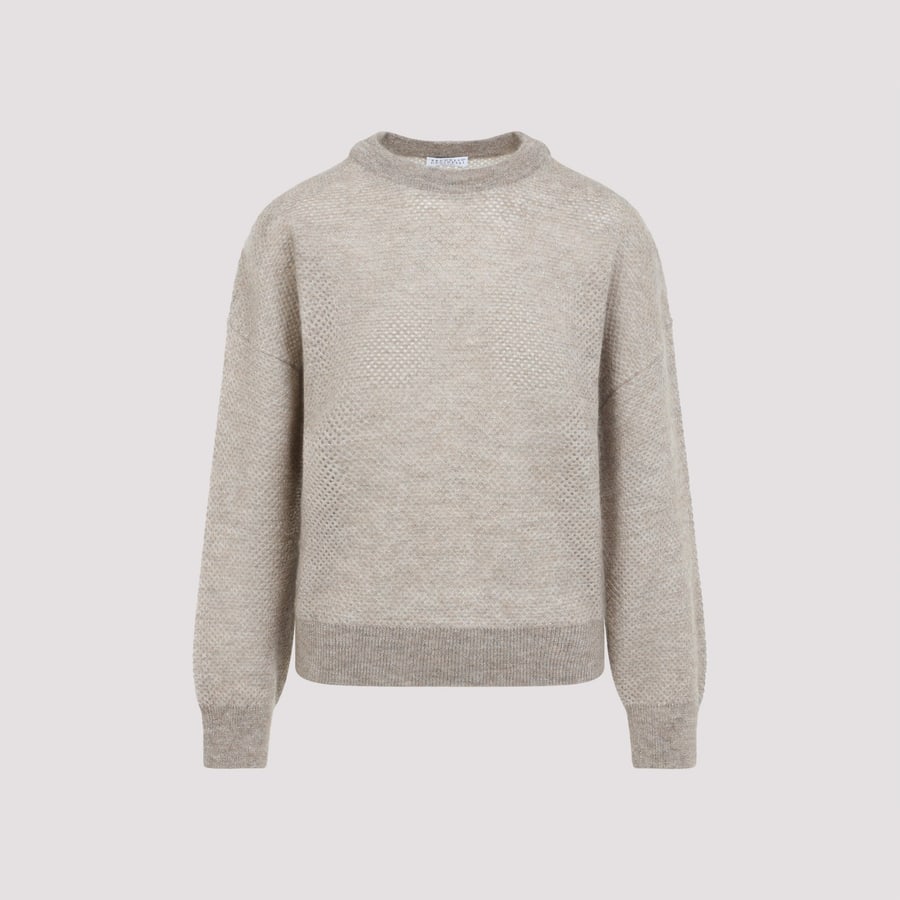 Brunello Cucinelli Brunello Cucinelli Sweater Soft Net Pullover