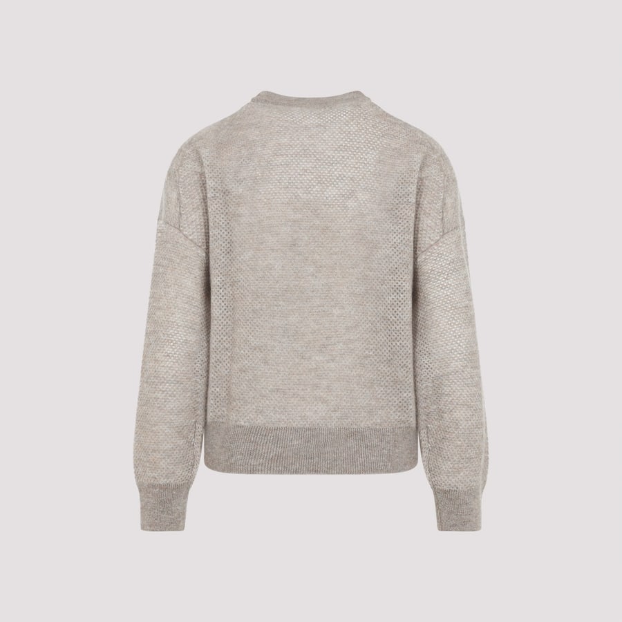 Brunello Cucinelli Brunello Cucinelli Sweater Soft Net Pullover, view 4
