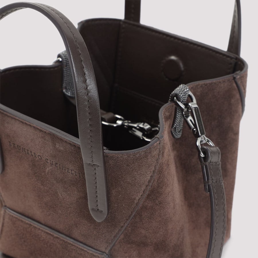 Brunello Cucinelli Brunello Cucinelli Duo Mini Bag, view 5