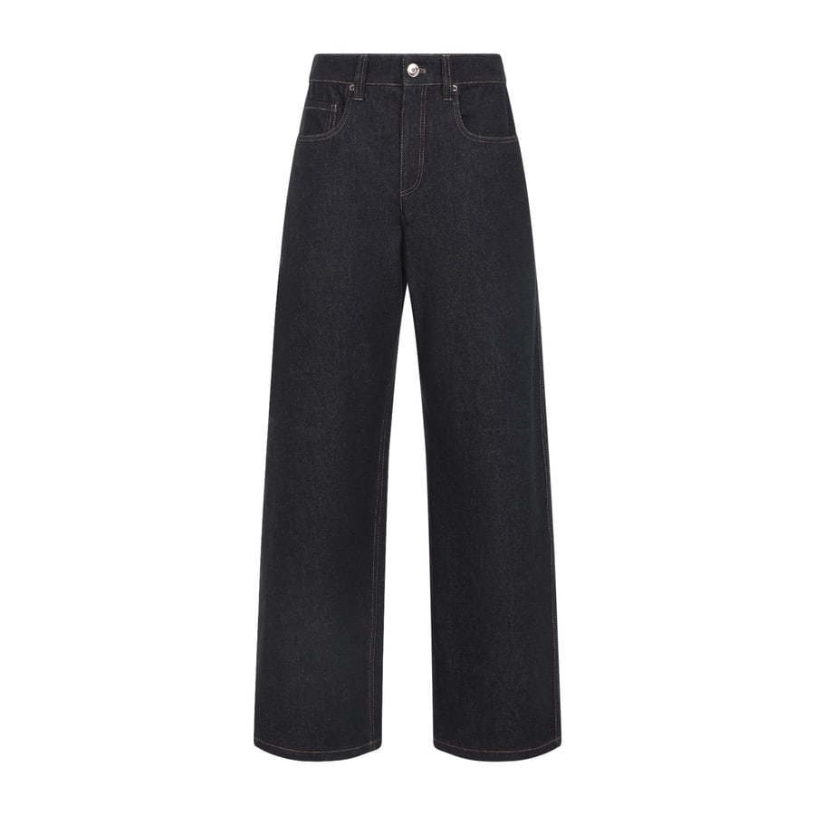 Brunello Cucinelli Brunello Cucinelli Cotton Jeans, view 2