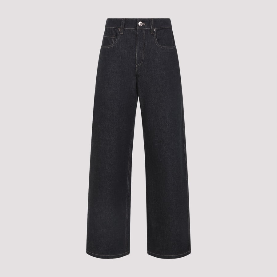 Brunello Cucinelli Brunello Cucinelli Cotton Jeans, view 3